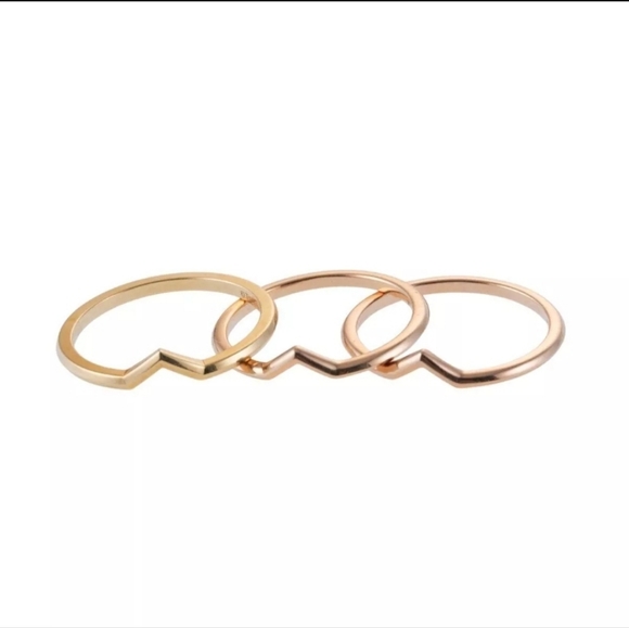 Tiffany & Co. V Band Rings - Picture 2 of 6